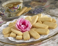 Basic White Sugar Shortbread Cookies