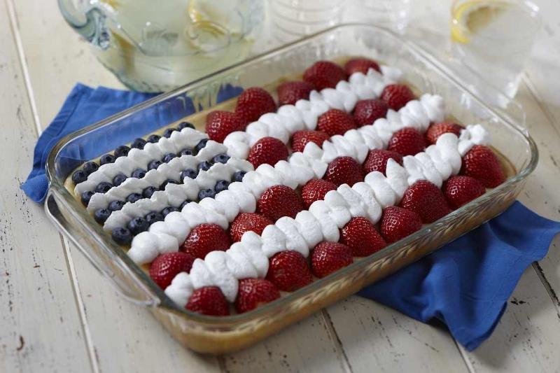 Stars and Stripes Cheesecake
