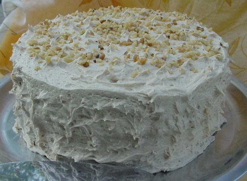 Walnut Spice Cake